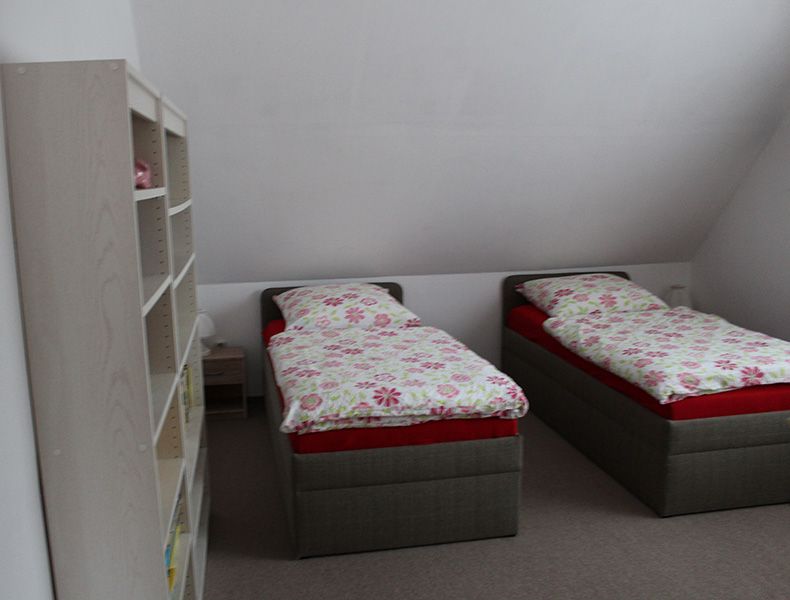Ferienhaus Putlitz - das Schlafzimmer im Obergeschoss Ferienhaus Putlitz - das Schlafzimmer im Obergeschoss