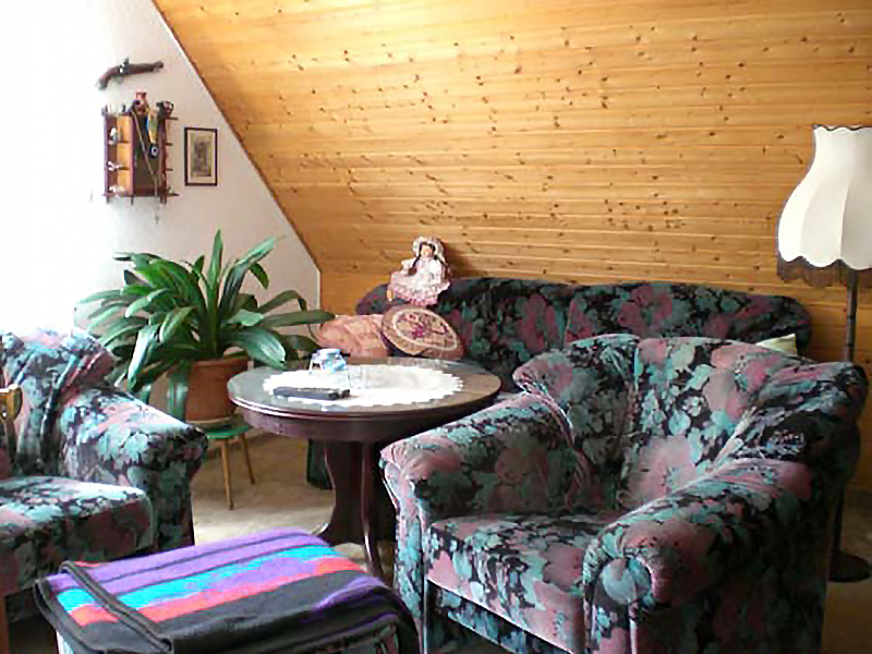 Ferienhaus Putlitz - das Wohnzimmer im Obergeschoss Ferienhaus Putlitz - das Wohnzimmer im Obergeschoss